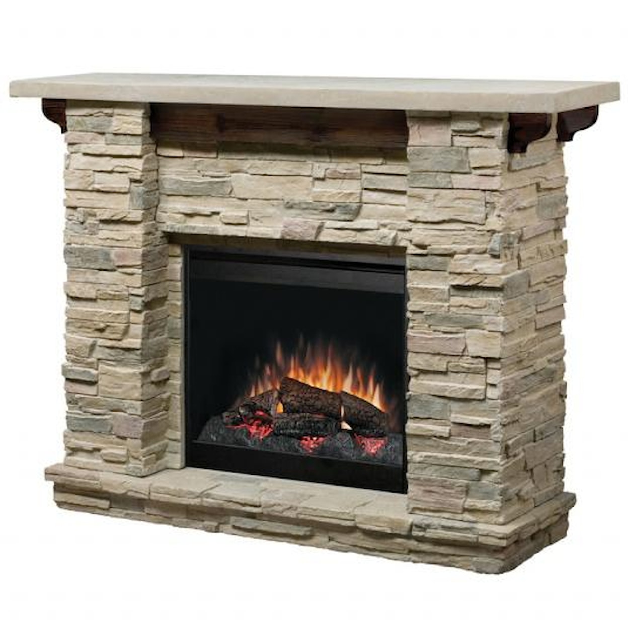 Dimplex Flat-Wall Fireplaces Featherston Electric Fireplace