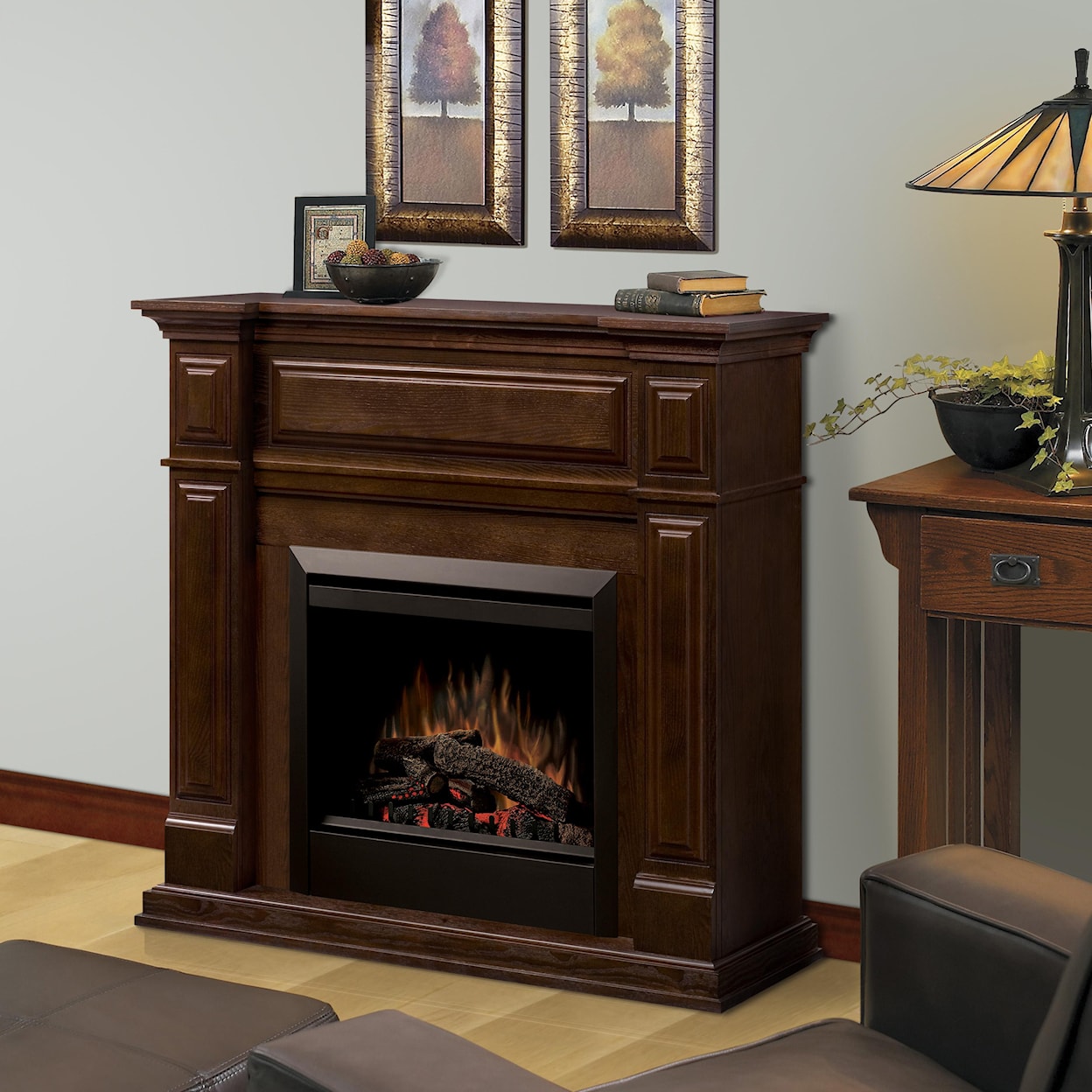 Dimplex Flat-Wall Fireplaces Trenton Flat-Wall Fireplace