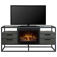 Fireplace 58" Media Console