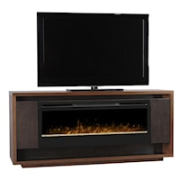 Media Console with 50 inch Electric Firebox