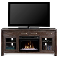 Woolbrook Media Console w/ Electric Fireplace