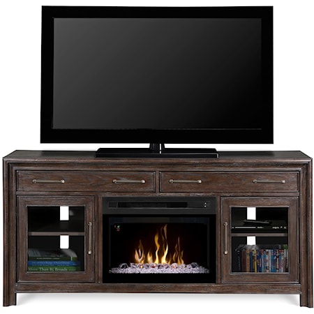 Woolbrook Media Console w/ Fireplace