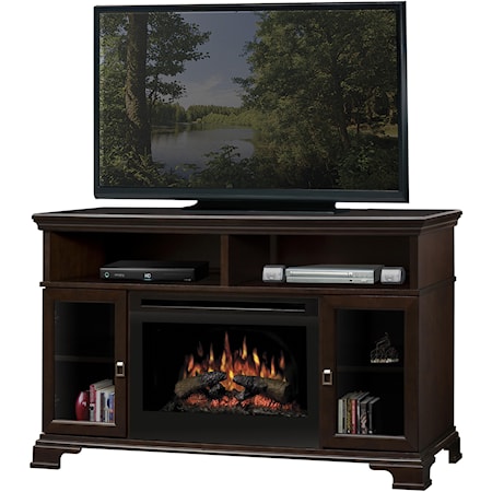 Brookings Media Console Fireplace