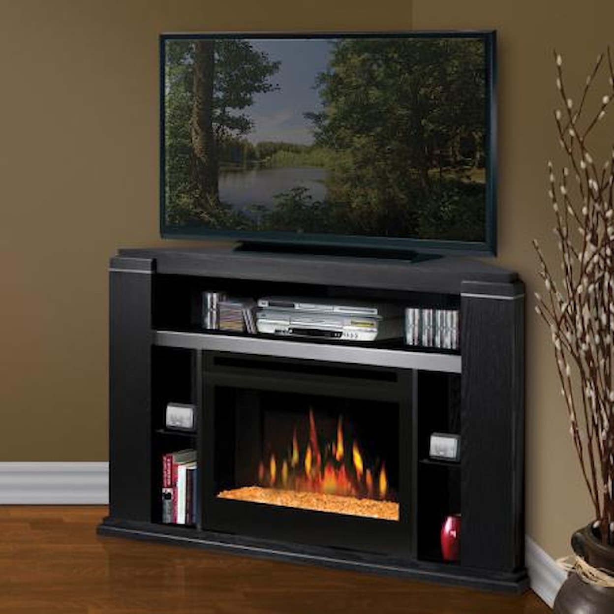 Dimplex Media Console Fireplaces Cloverdale Media Fireplace