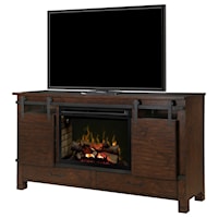 Austin Media Mantel Fireplace