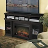 Dimplex Media Console Fireplaces Bennett Media Console Fireplace with Logs