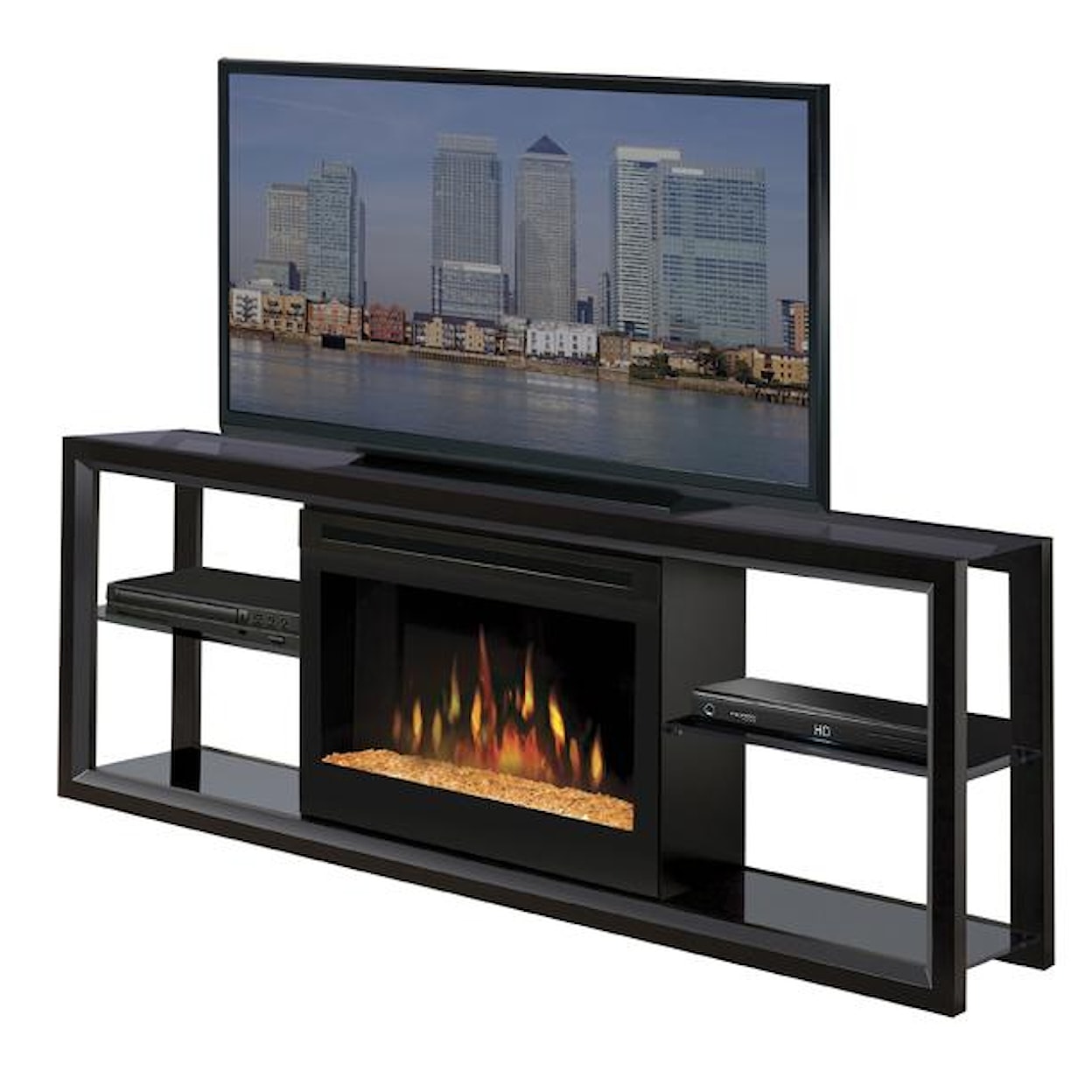 Dimplex Novara Media Mantel with Firebox