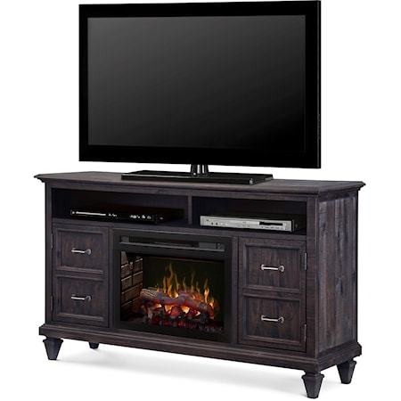 Media Console Fireplace