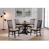 Donald Choi Canada Barrie Black Finish Black Barrie Side Chair