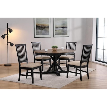 Black Barrie Dining Table
