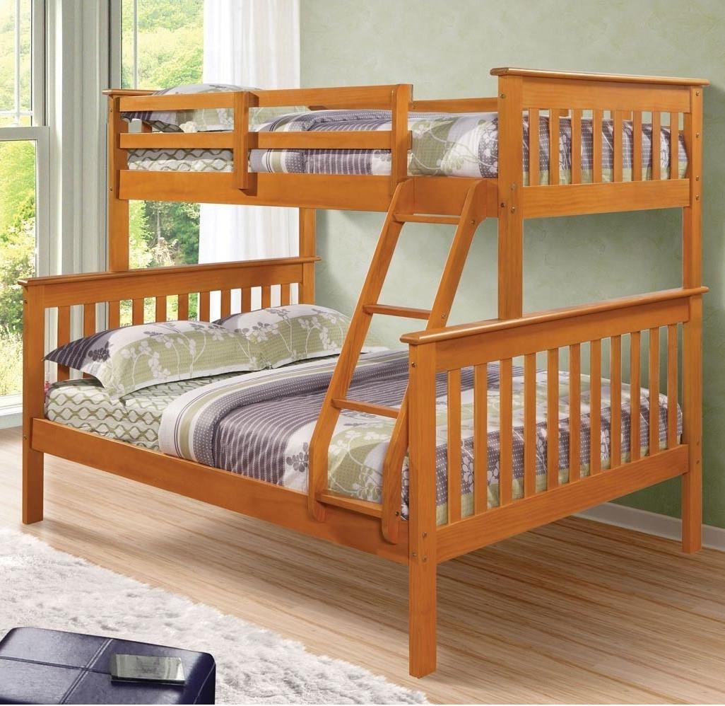 Twin/Full Mission Bunkbed