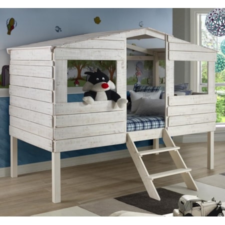 Honeydew Twin Tree House Bed