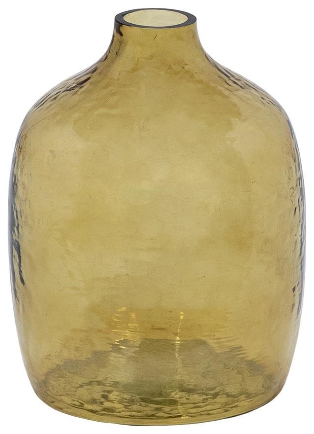 Saffron Glass Vase