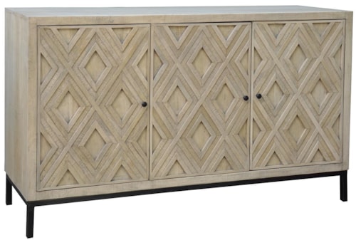 Hilario Sideboard in Light GreyWash