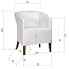 Dovetail Furniture Dining Chairs Warren Dining Chair