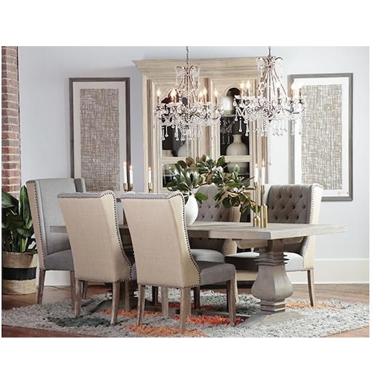 Dovetail Furniture Dining Tables Becker Dining Table