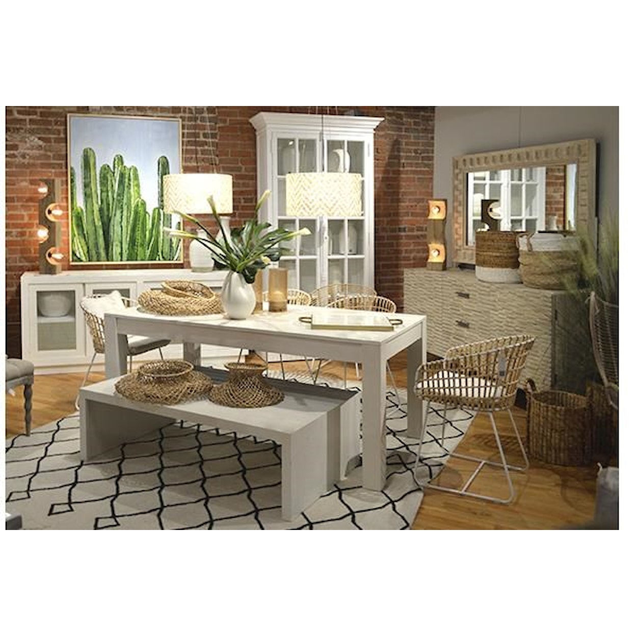 Dovetail Furniture Dining Tables Miranda Dining Table