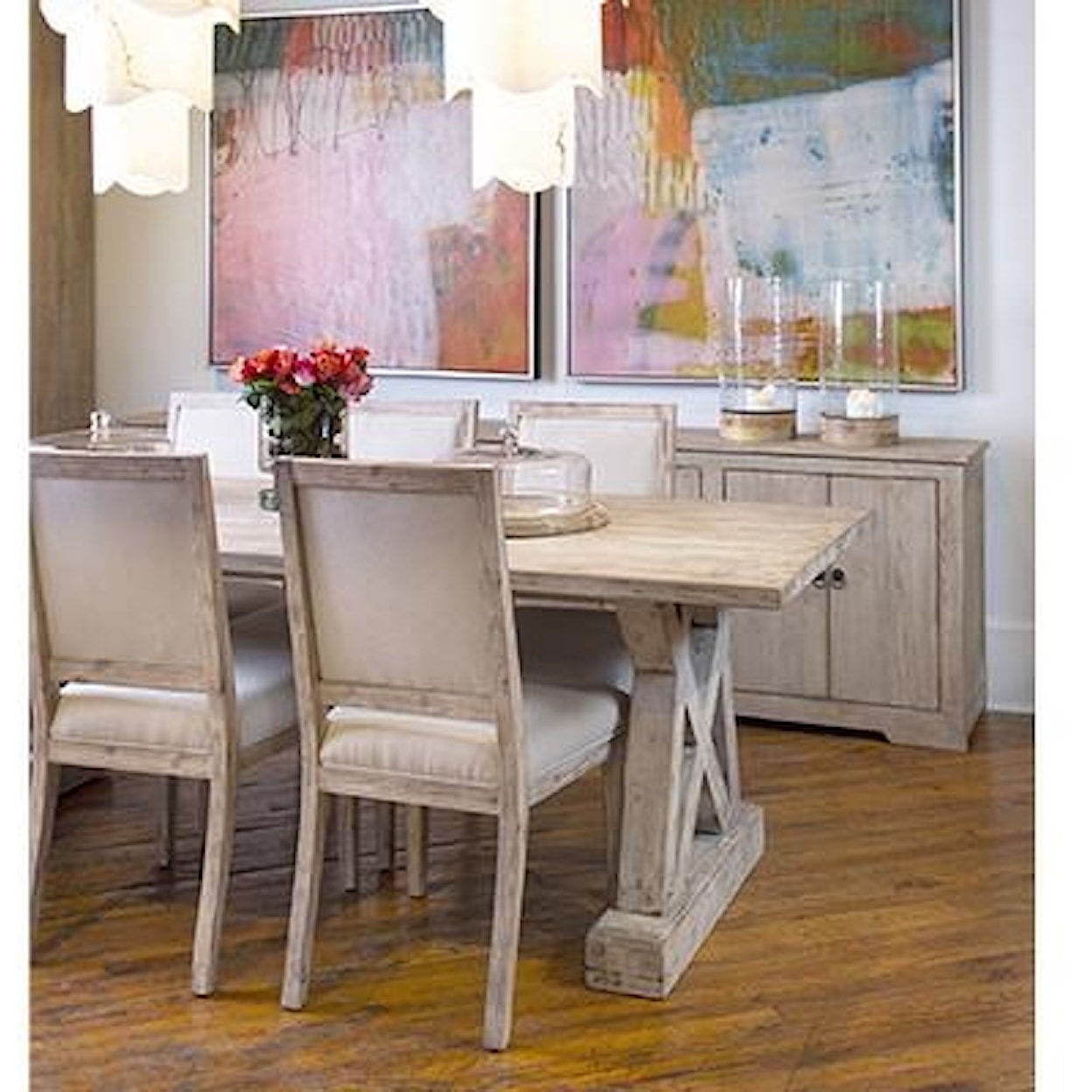 Dovetail Furniture Dining Tables Paredes Table