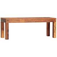 Wood Plank Coffee Table