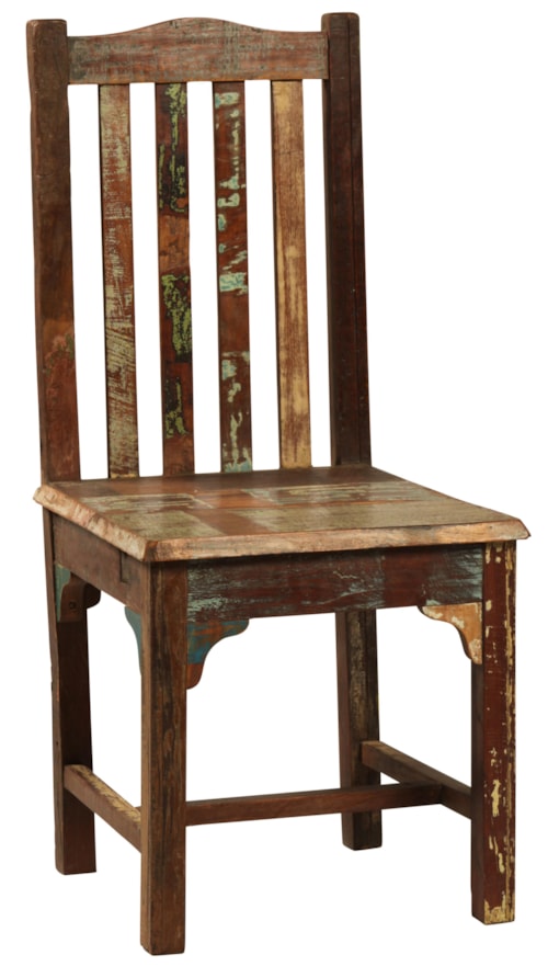 Dining Side Chair w/ Slat Back