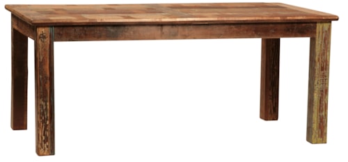 Rectangular Dining Leg Table