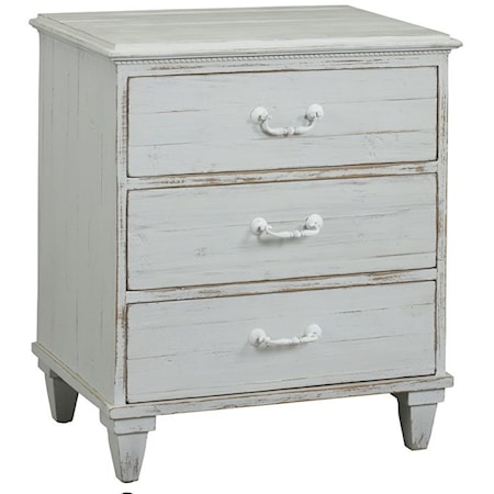 Dudley 3 Drawer Nightstand