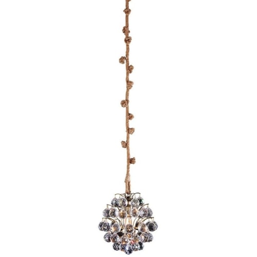 Ferry Pendant with Glass Crystals