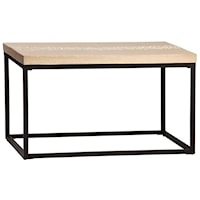 Mayes Coffee Table with Hand-Etched Design