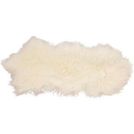Mohair White Rug