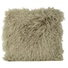 Dovetail Furniture Mohair Mohair Light Grey Pillow