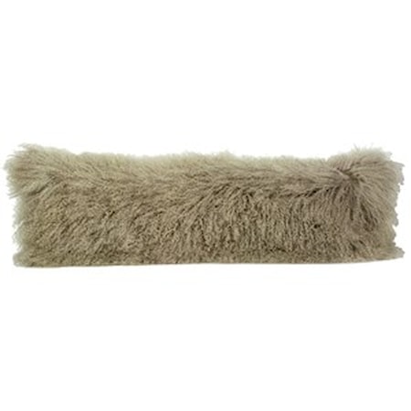 Mohair Light Grey Pillow