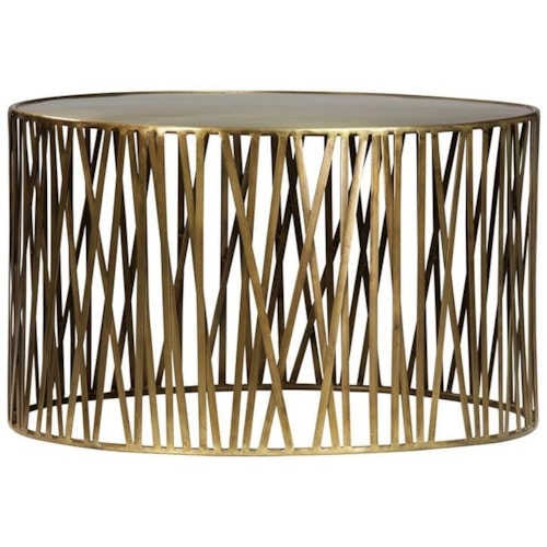 Round Steel Coffee Table