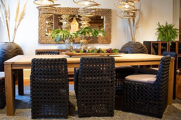 Dovetail Furniture Outdoor Hogan Large Dining Table