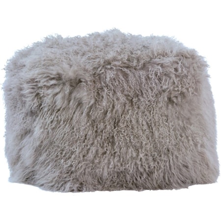 Mohair Pouf