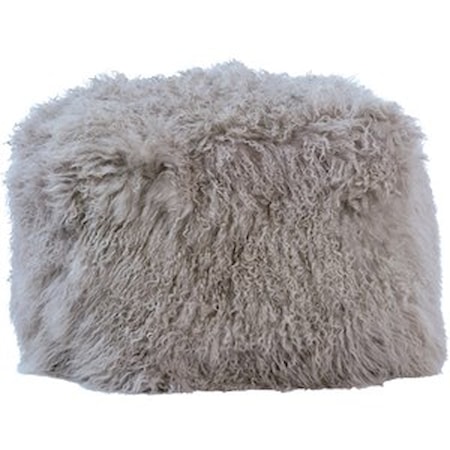 Mohair Pouf
