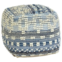 Inyo Blue Pouf