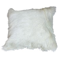 Fur Pillow White