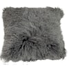 Dovetail Furniture Pillows & Poufs Fur Pillow Grey