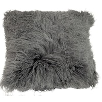 Fur Pillow Grey