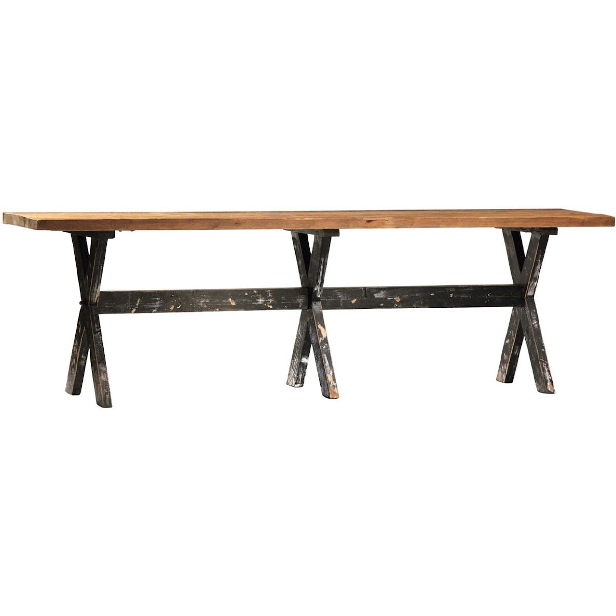Dovetail Furniture Puebla Reclaimed Wood Counter Table
