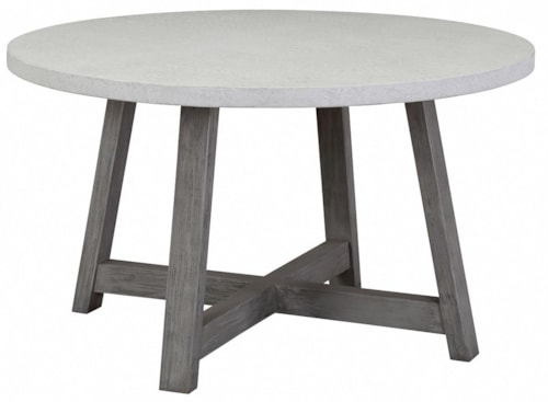 Casual Round Dining Table
