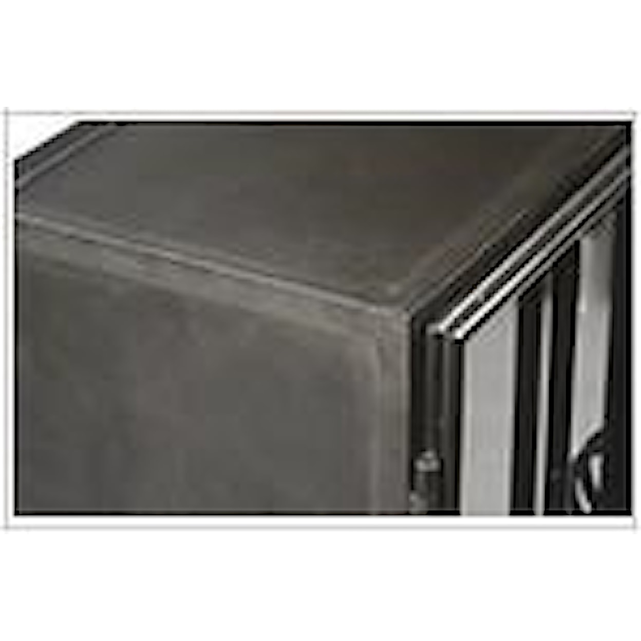 Dovetail Furniture Sideboards/Buffets York Metal Sideboard