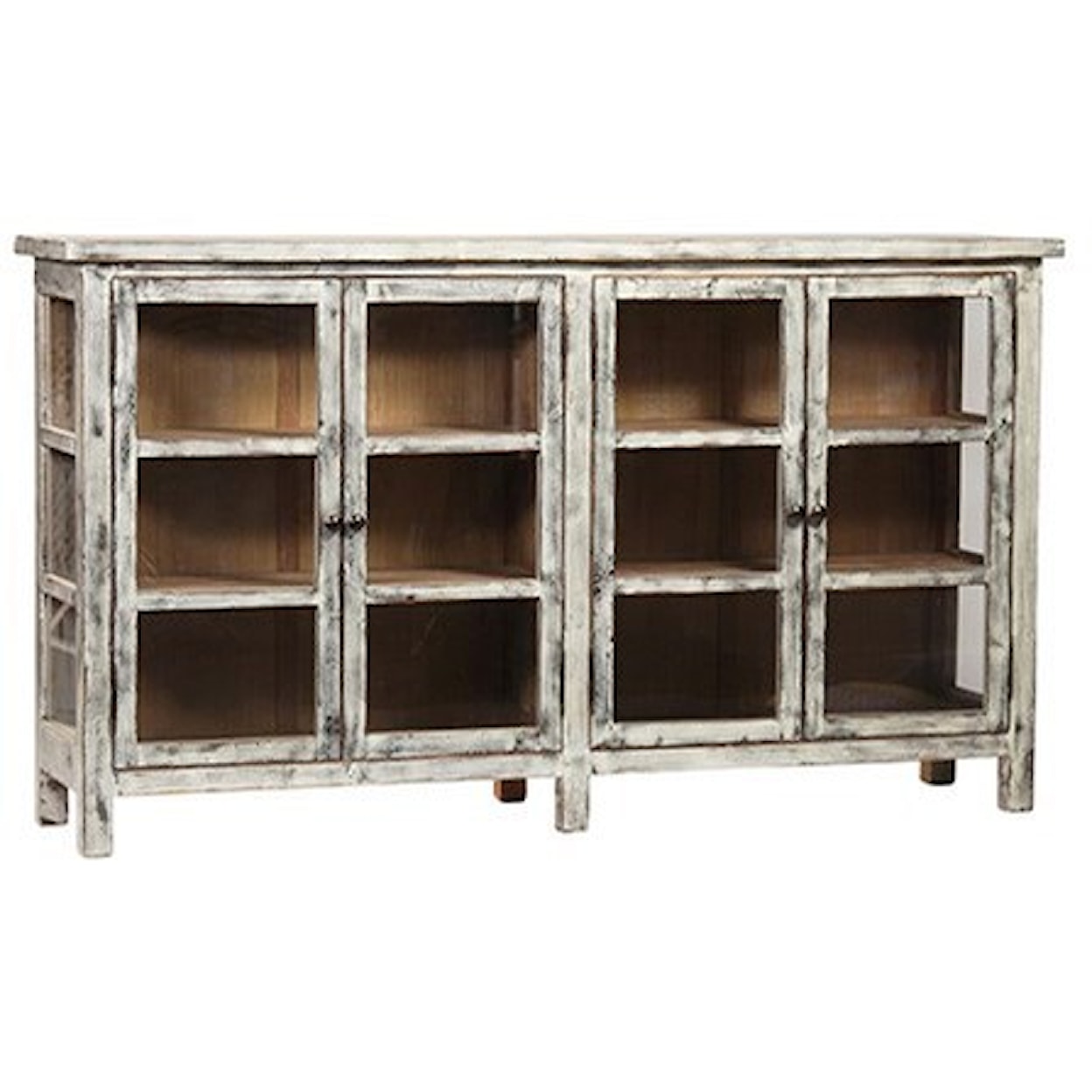 Dovetail Furniture Sideboards/Buffets Shannon Glass Sideboard