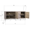 Dovetail Furniture Sideboards/Buffets Vermont Sideboard