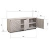 Dovetail Furniture Sideboards/Buffets Mallow Sideboard