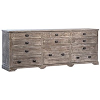 Burns Sideboard with 11 drawers.