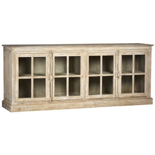 Olson White Wash Sideboard