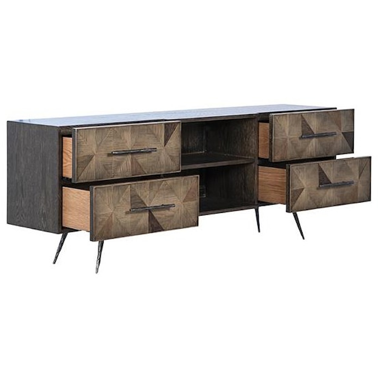 Dovetail Furniture TV Stands Helena TV Stand