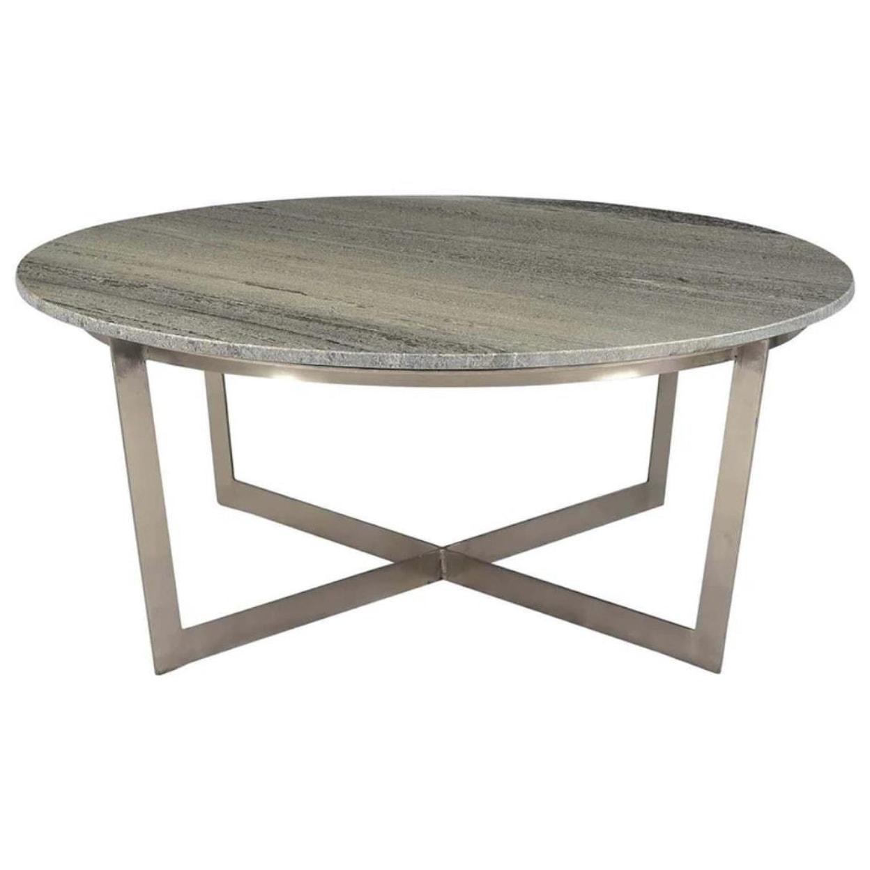 Dovetail Furniture Yazo Yazo Coffee Table- Nickel