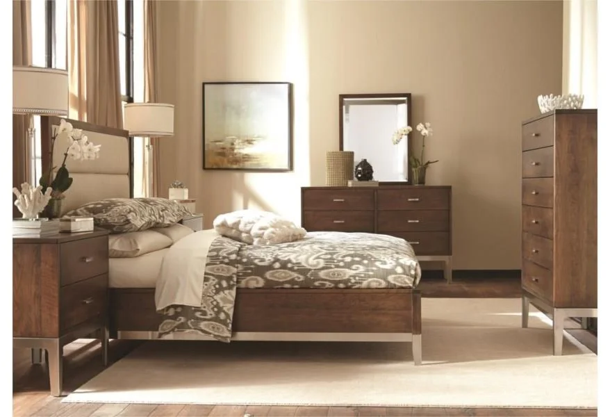 Defined Distinction Queen Upholstered Bed by Durham at Stoney Creek Furniture 